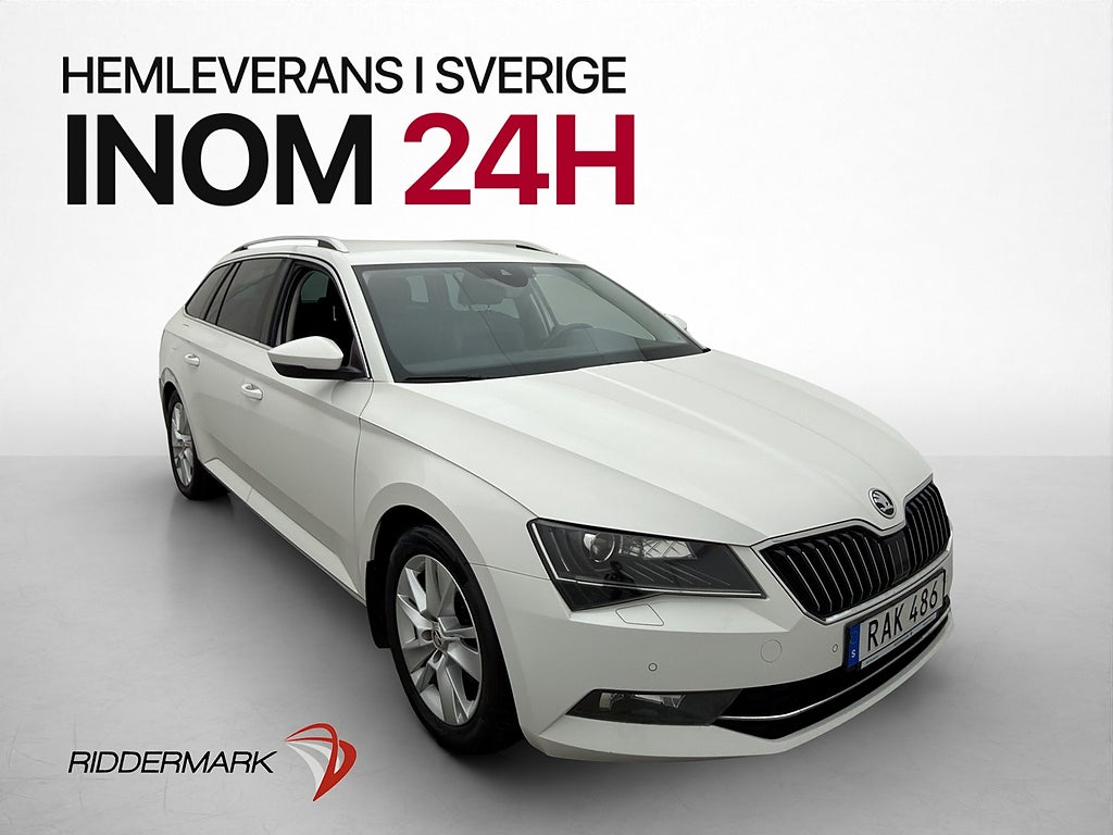 Skoda Superb 2.0 TDI Businessline 190hk Värmare Drag