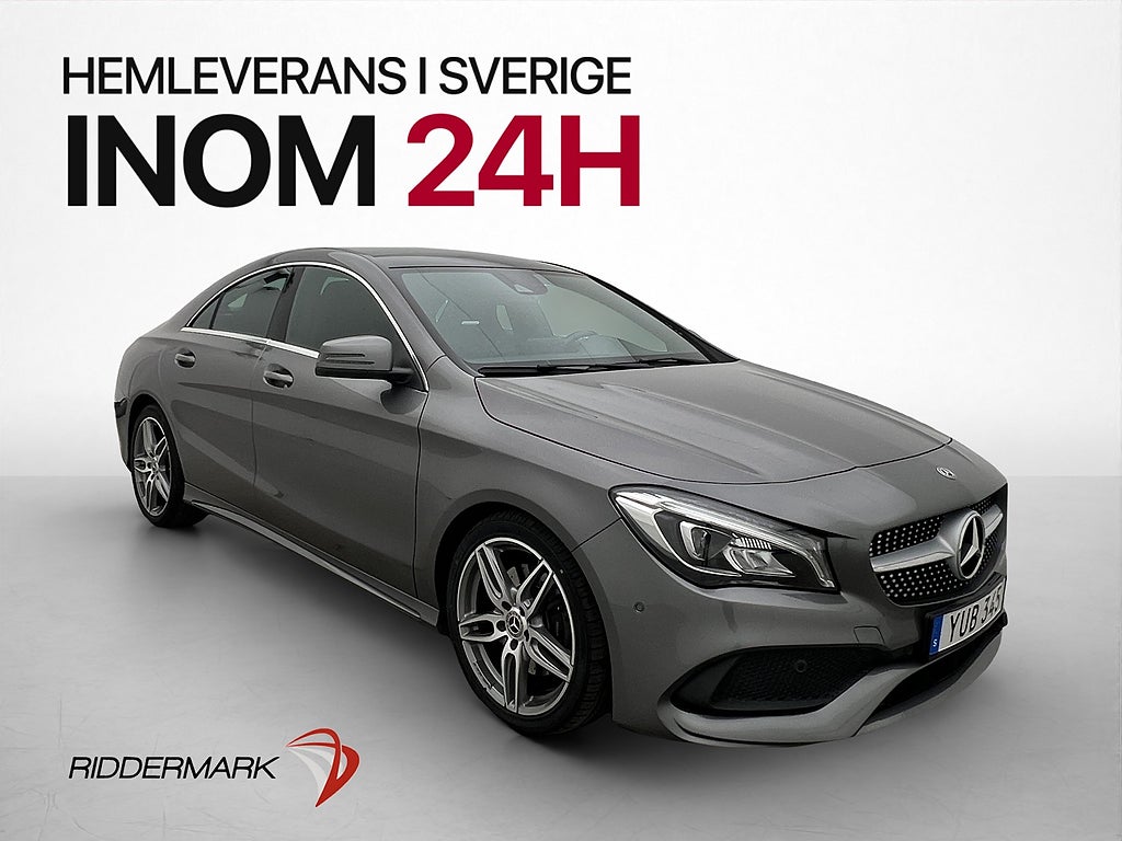 Mercedes-Benz CLA 220d 4M 177hk AMG Pano Navi H/K Kamera