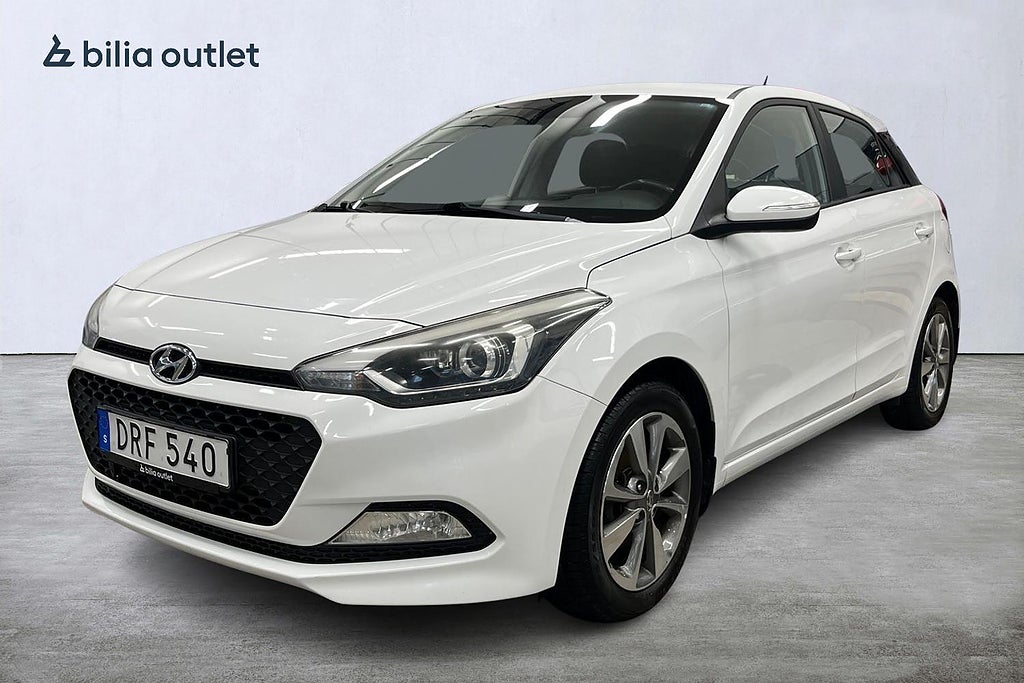 Hyundai i20 1.2 ComfortPlus 84hk Sensorer Farthållare Bluetooth