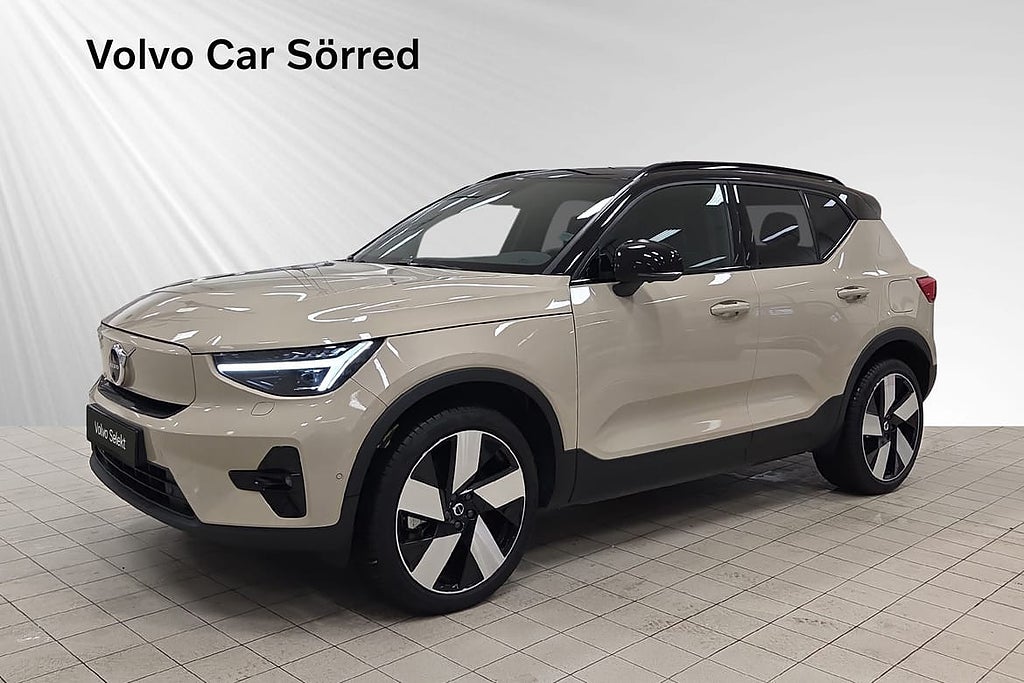 Volvo EX40 Twin Motor Performance Ultra, Drag Värmepump 20\" LM-Fälg Pixel 