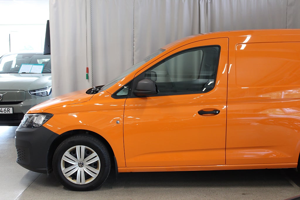 Volkswagen Caddy Cargo 2.0 TDI 122HK, Drag, Orange, S&V-hjul, MOMS