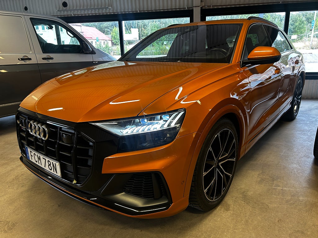 Audi SQ8 TDI V8 435Hk Night-Vision - HD-MATRIX - B&O - Nyservad