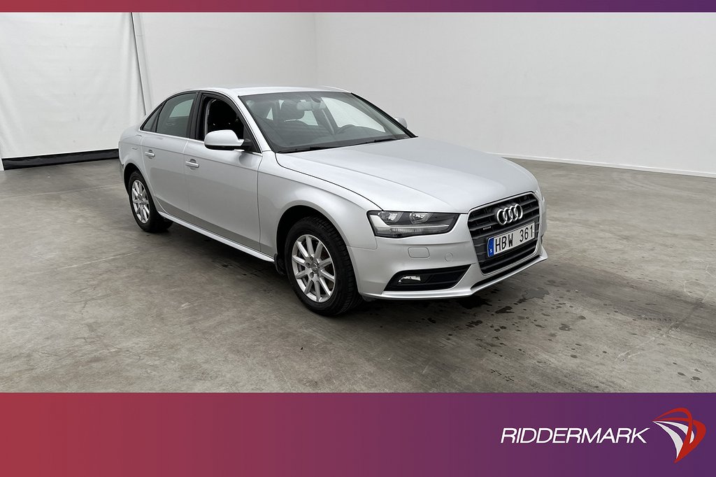 Audi A4 Sedan 1.8 TFSI 170hk Quattro 0,62l/mil HEMLEVERANS