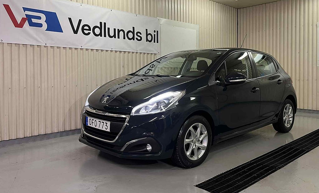 Peugeot 208 5-dörrar 1.2 PureTech Euro 6 Bluetooth Ny kamrem