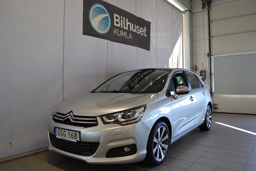 Citroën C4 1.6 BlueHDi Manuell Nav V-Hjul Panorama 120hk