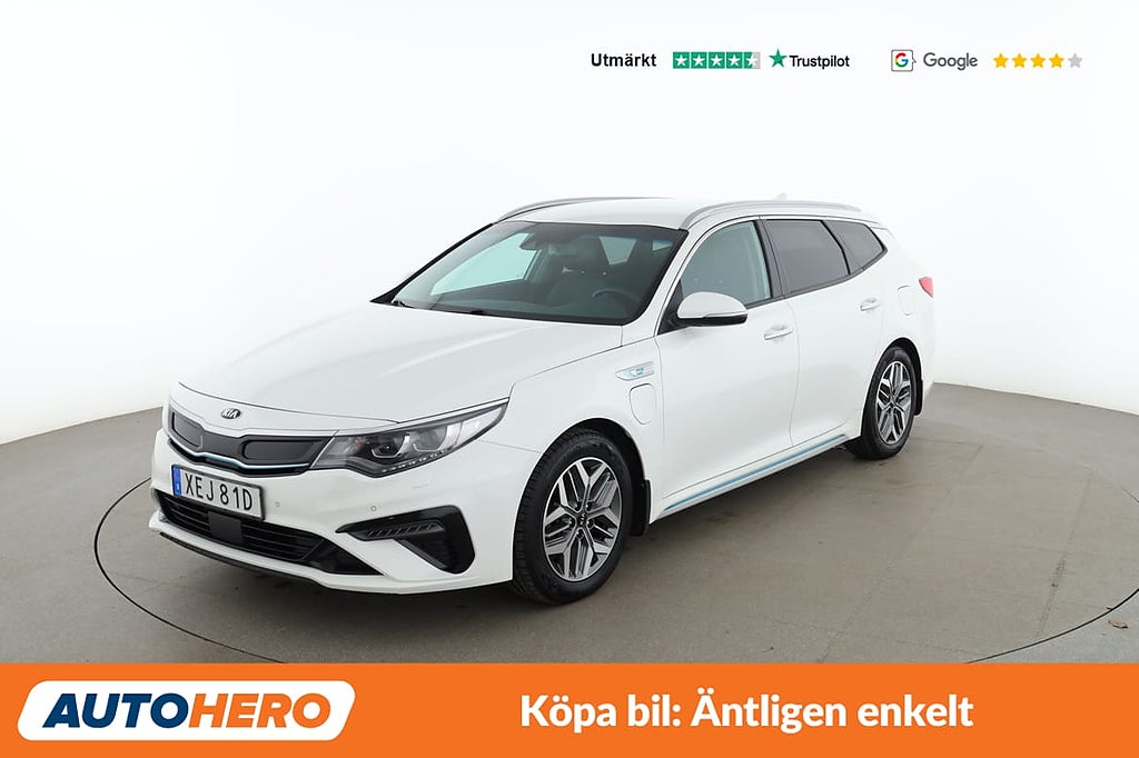 Kia Optima Plug-in Hybrid / CarPlay, H/K, Dragkrok