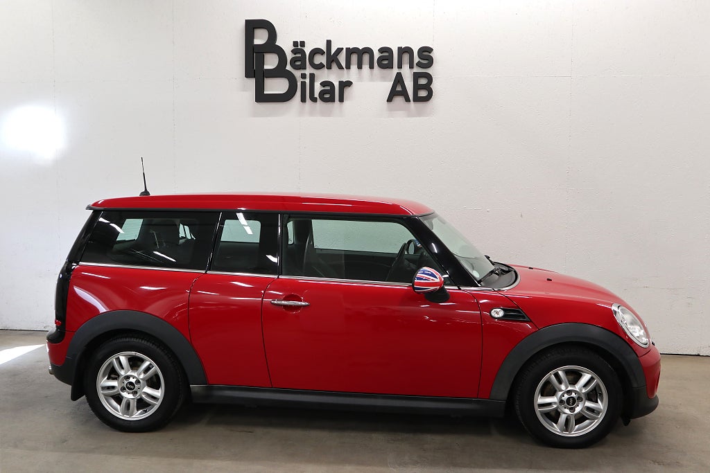MINI Clubman One 1,6 98 hk Chrome Line 646 kr Årsskatt 