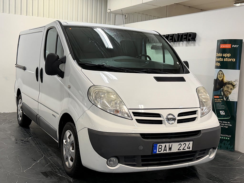 Nissan Primastar 2.9 T 2.0 DCI 114 HK Dragkrok – Nyservad & Nybesiktiga