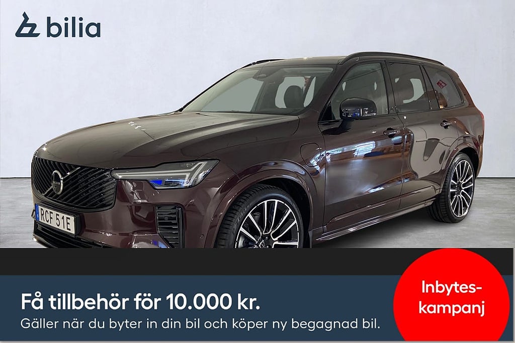 Volvo XC90 T8 Ultra Dark / 10 000kr i tillbehör /