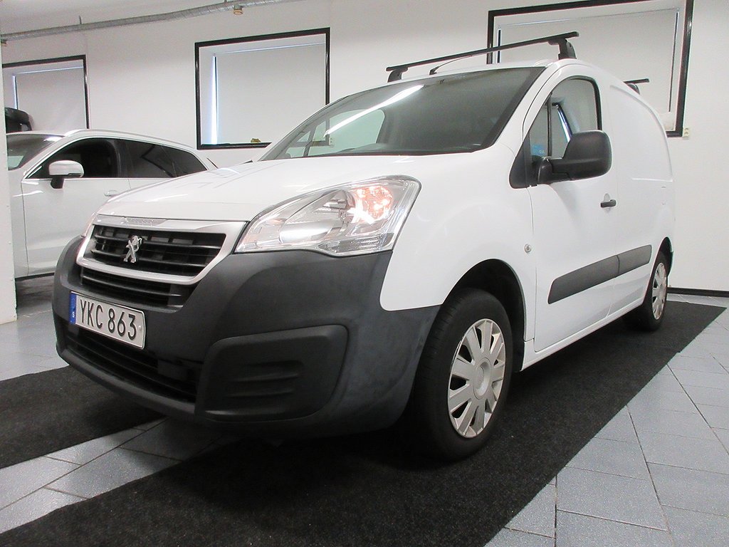 Peugeot Partner Van Utökad Last 1.6 99 hk BlueHDi Drag MOMS