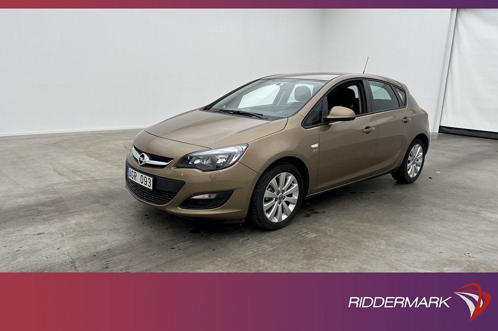 Opel Astra 1.4 Turbo 140hk Sensorer Rattvärme Farthållare