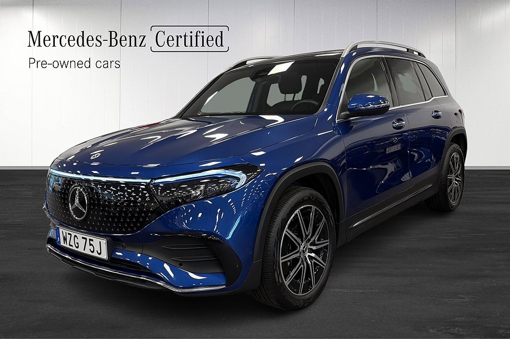 Mercedes-Benz EQB 250+ AMG Panorama Distronic Keyless Rattvärme 7-Sits
