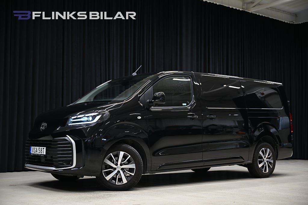 Toyota Proace 177HK Automat|Lång|Dubbeldörr|Drag|Värmare|Moms|SeUTR!
