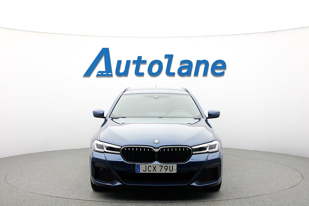 BMW 530e xDrive Touring, M Sport, 360°, HUD, HK, Drag, 292hk
