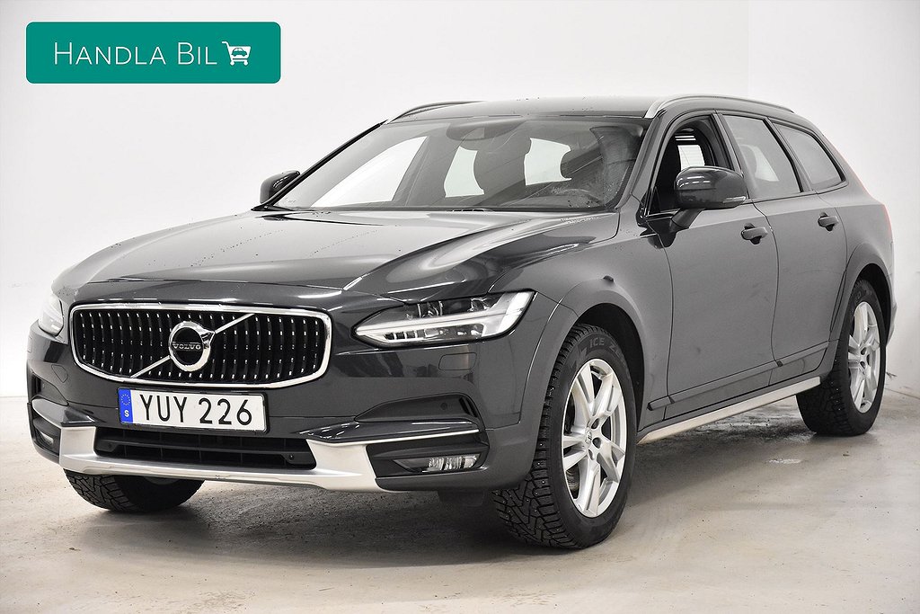 Volvo V90 Cross Country D4 AWD Dieselvärmare Dragkrok V-Dubb 190hk