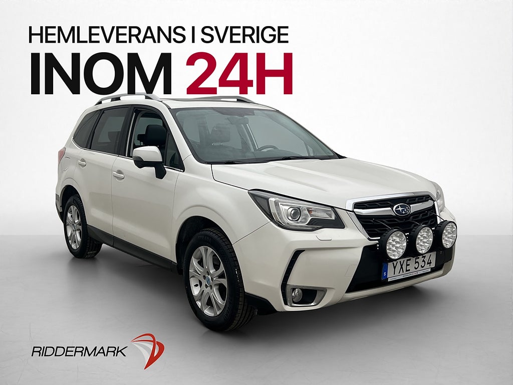 Subaru Forester 2.0 4WD 241hk M-Värm H/K Pano Kamera Navi