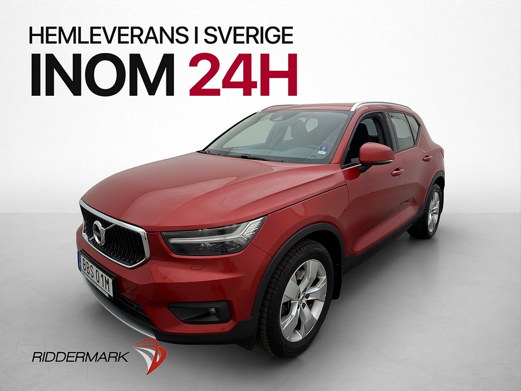 Volvo XC40 B4 AWD VOC P-Värmare H/K Kamera Drag Navi