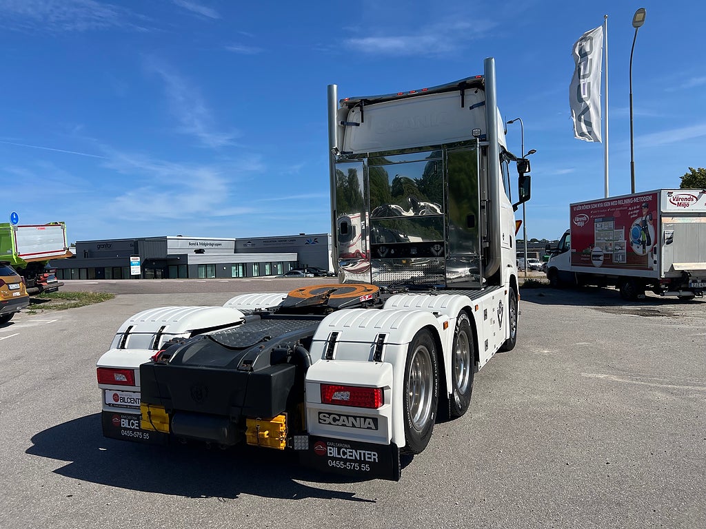 Scania S730 V8 6x2 Dragbil, Hydraulik, Klädd inredning