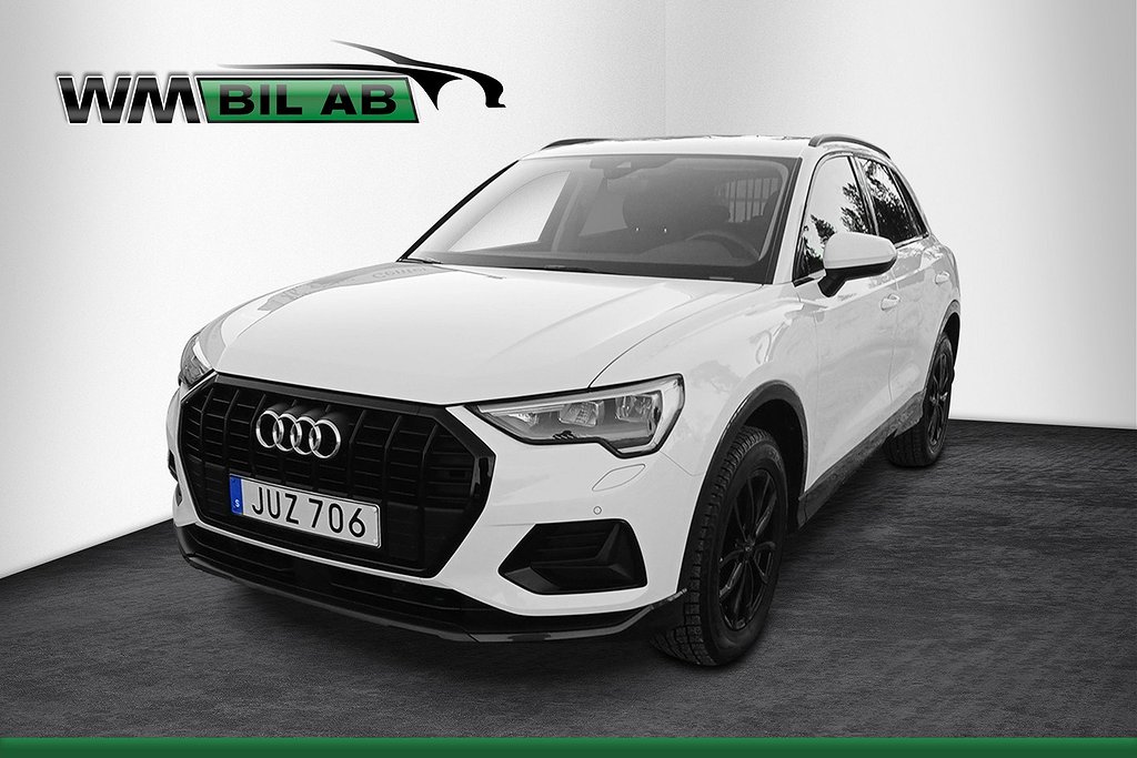 Audi Q3 35 TFSI S Proline / Alpine / Sv optik, Värmare, Drag