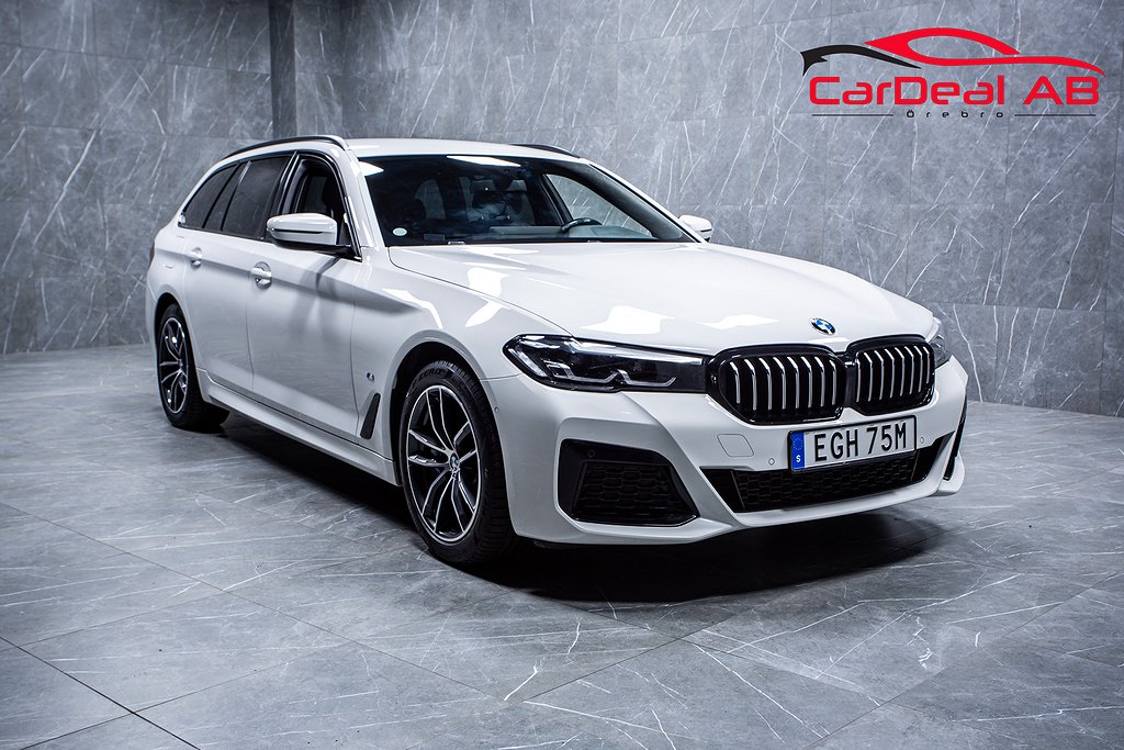 BMW 530e xDrive 292HK Touring M Sport Skinn B-kam Drag MOMS 