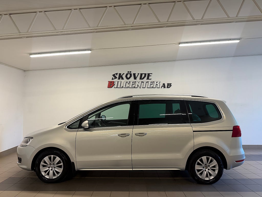 Volkswagen Sharan 2.0 TDI 7-Sits/6-Växlad/Nyservad/Dragkrok/Backkamera