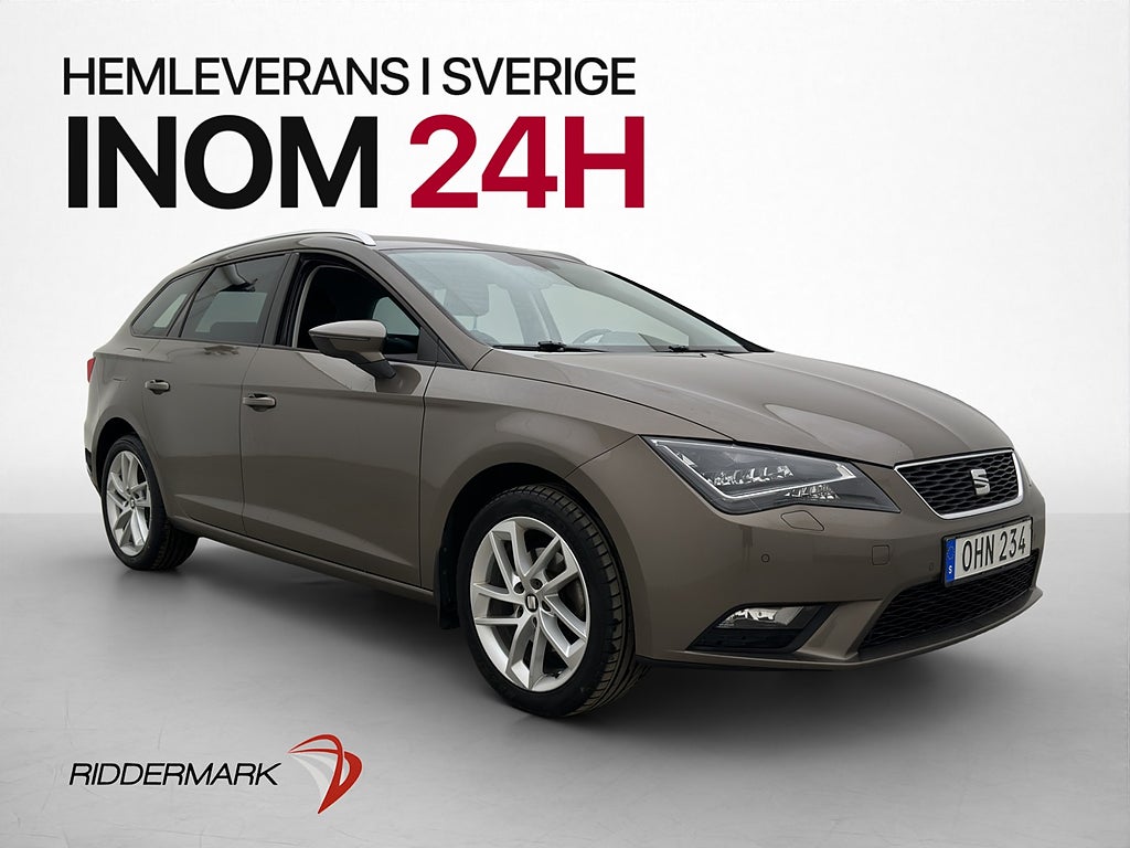Seat Leon ST 1.6 TDI 110hk 4Drive Style Drag Kamera CarPlay