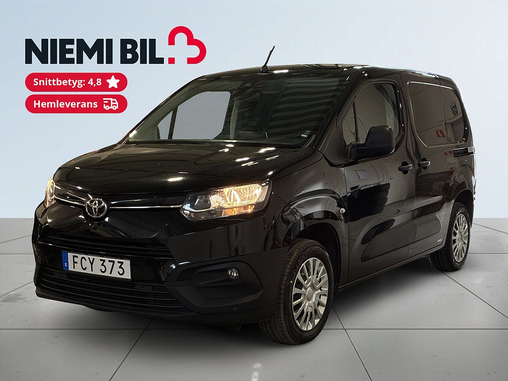 Toyota ProAce City 1.2 Turbo Drag Kamera Farthållare Kamrem bytt S&V