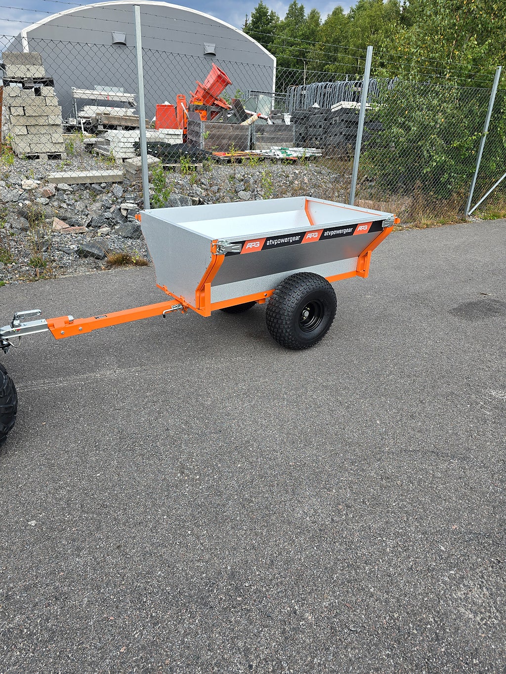 GAR APG Gårdsvagn 2.0 – Premiumvagn för ATV med 500 kg lastkapacitet