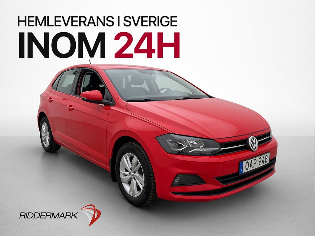 Volkswagen Polo 1.0 TSI 95hk Base Bluetooth Farthållare
