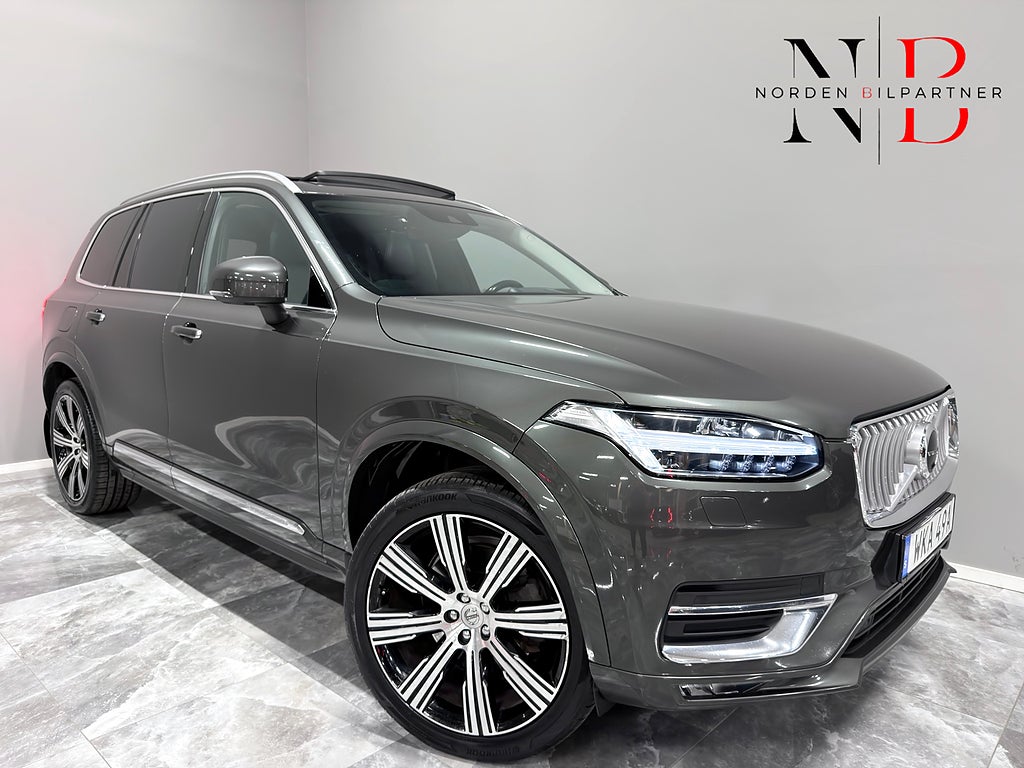 Volvo XC90 B5 AWD 7Sits/Bower/Orrefors/Pano/VOC/Drag/360° SE SPEC!