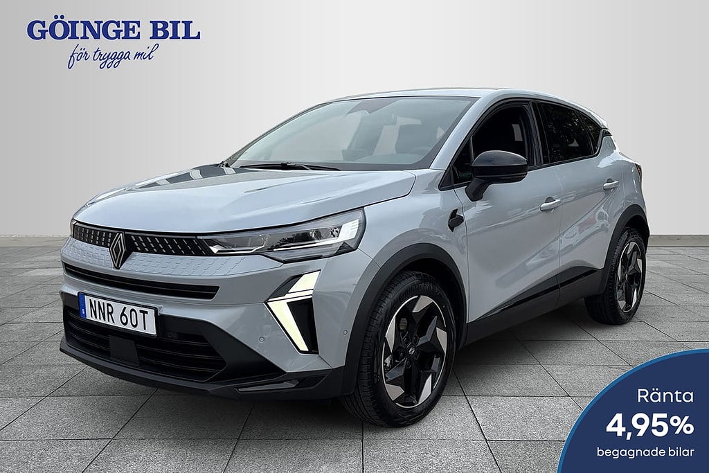Renault Captur PhII Mildhyb 140 techno EDC II Backkamera/ Rattvärme
