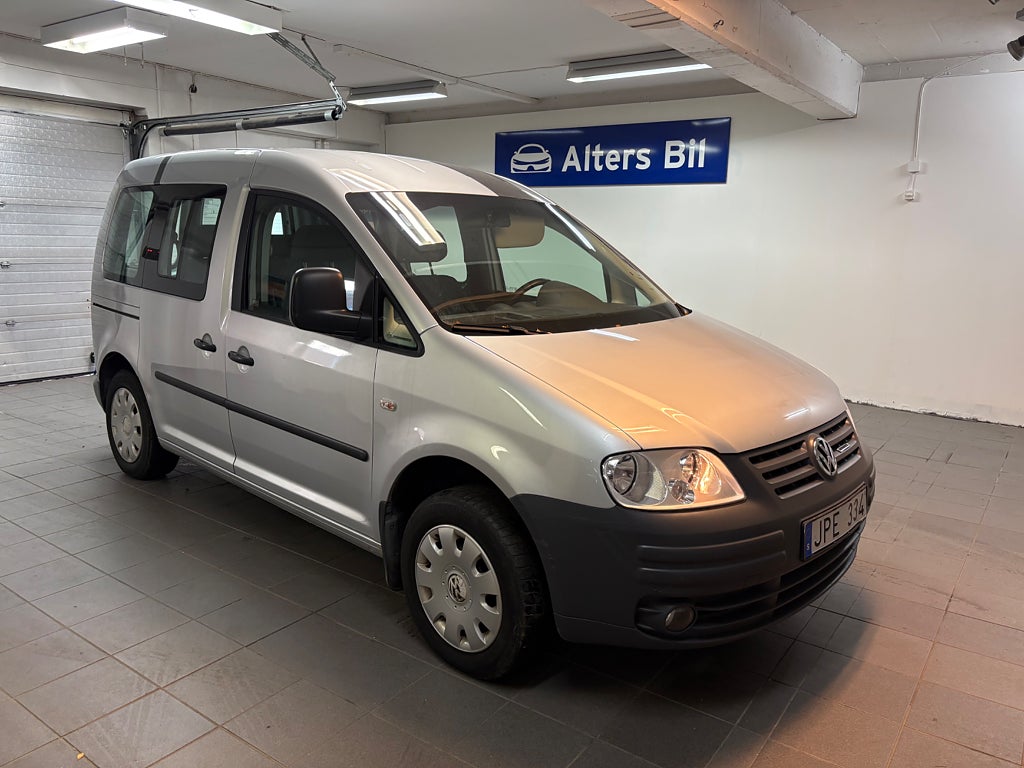 Volkswagen Caddy Skåpbil 2.0 EcoFuel  5sitsig (Årskatt 866kr