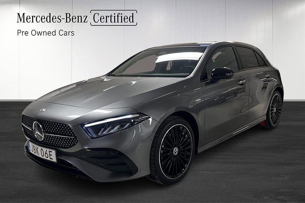 Mercedes-Benz A 250 e Pano / Värmare / RattVärme