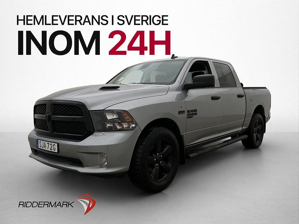 Dodge RAM Classic Night 5.7 V8 HEMI 4x4 Dragkrok Kamera Moms