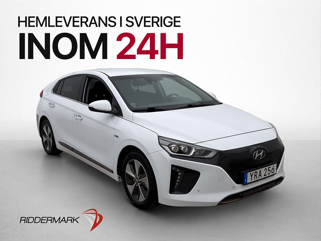 Hyundai IONIQ 28 kWh 120hk Premium Värmare Kamera Infinity