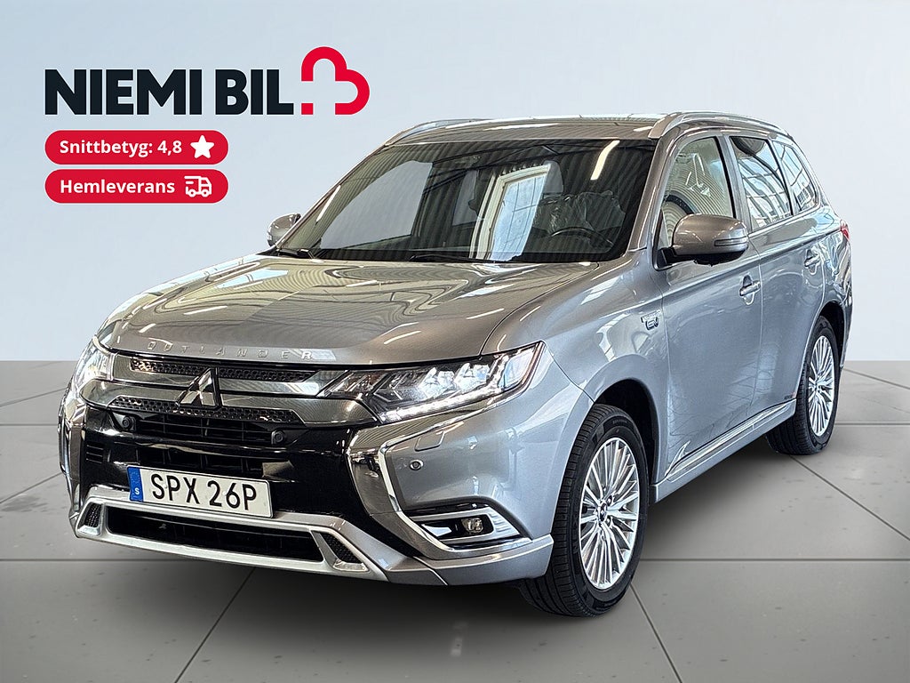 Mitsubishi Outlander PHEV CVTBusiness S&V-hjul/Drag/360Kamera/Carplay/Adfart