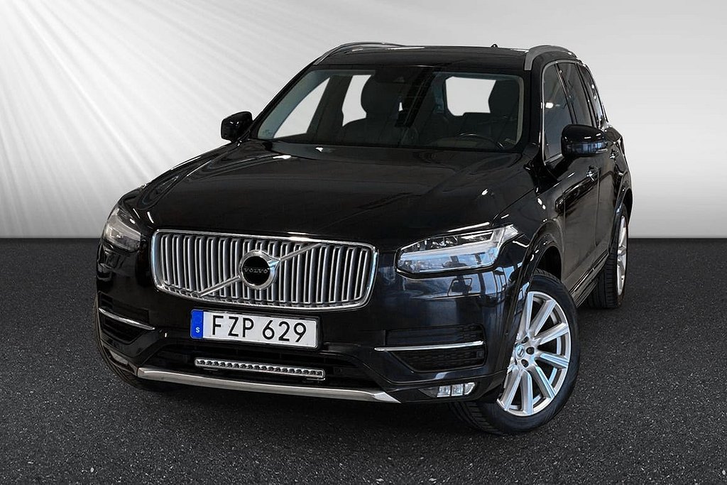 Volvo XC90 D5 AWD Inscription 7-Sits Drag B-Kamera Carplay Nyserv