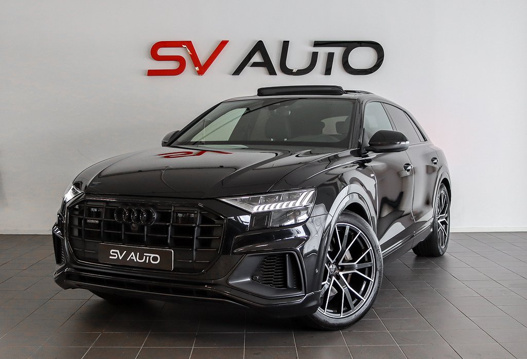 Audi Q8 50 TDI Quattro S-Line Pano B&O Matrix Drag Alpin-pkt