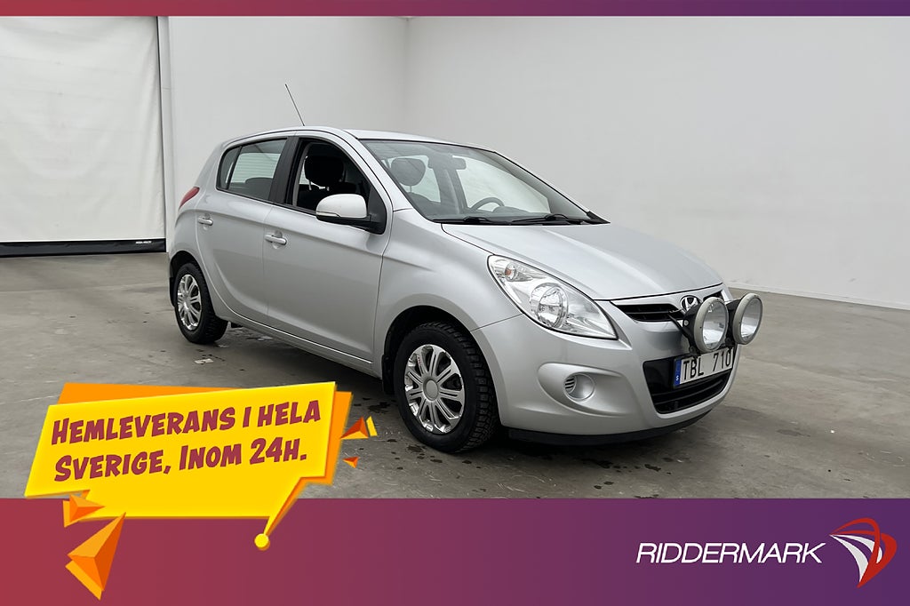 Hyundai i20 1.4 101hk Select AC Multifunktionsratt 0.58L/Mil