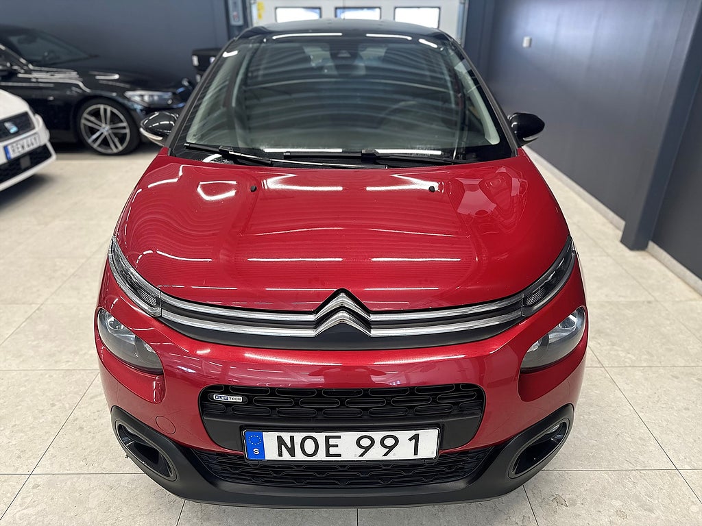 Citroën C3 1.2 PureTech 110/B-Kamera/Kamrem Bytt/Apple carplay