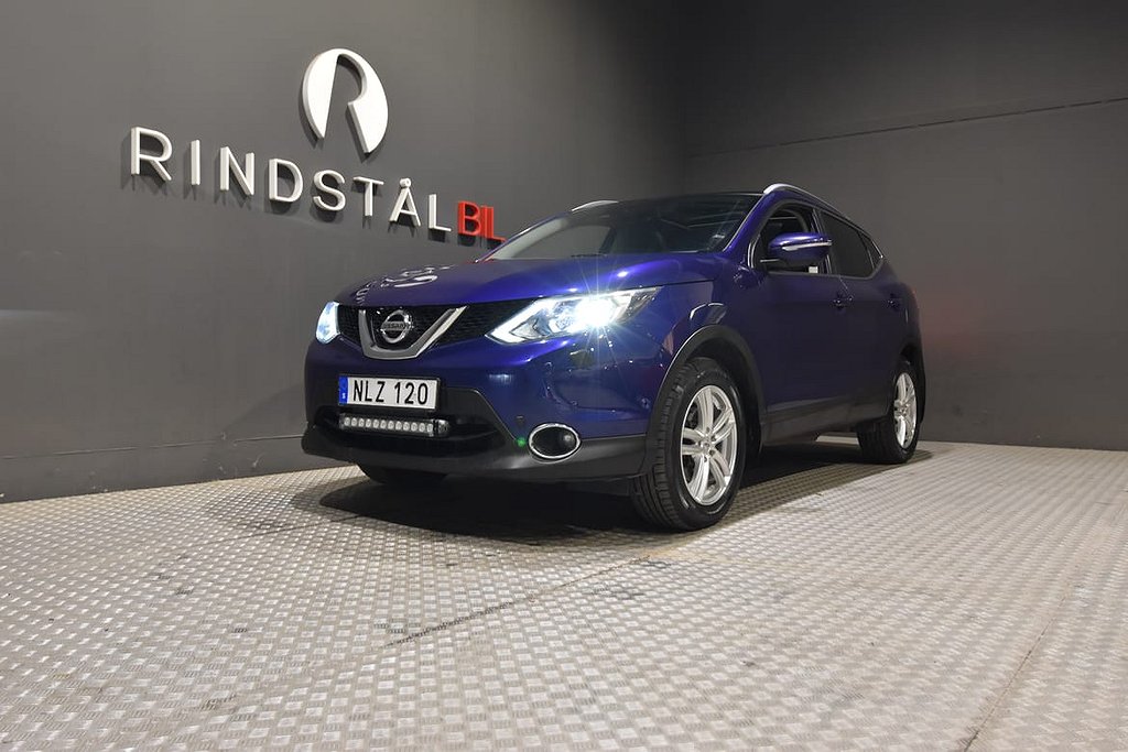 Nissan Qashqai 1.6 dCi 130 HK AWD DRAG PANO NAVI PDC 17"