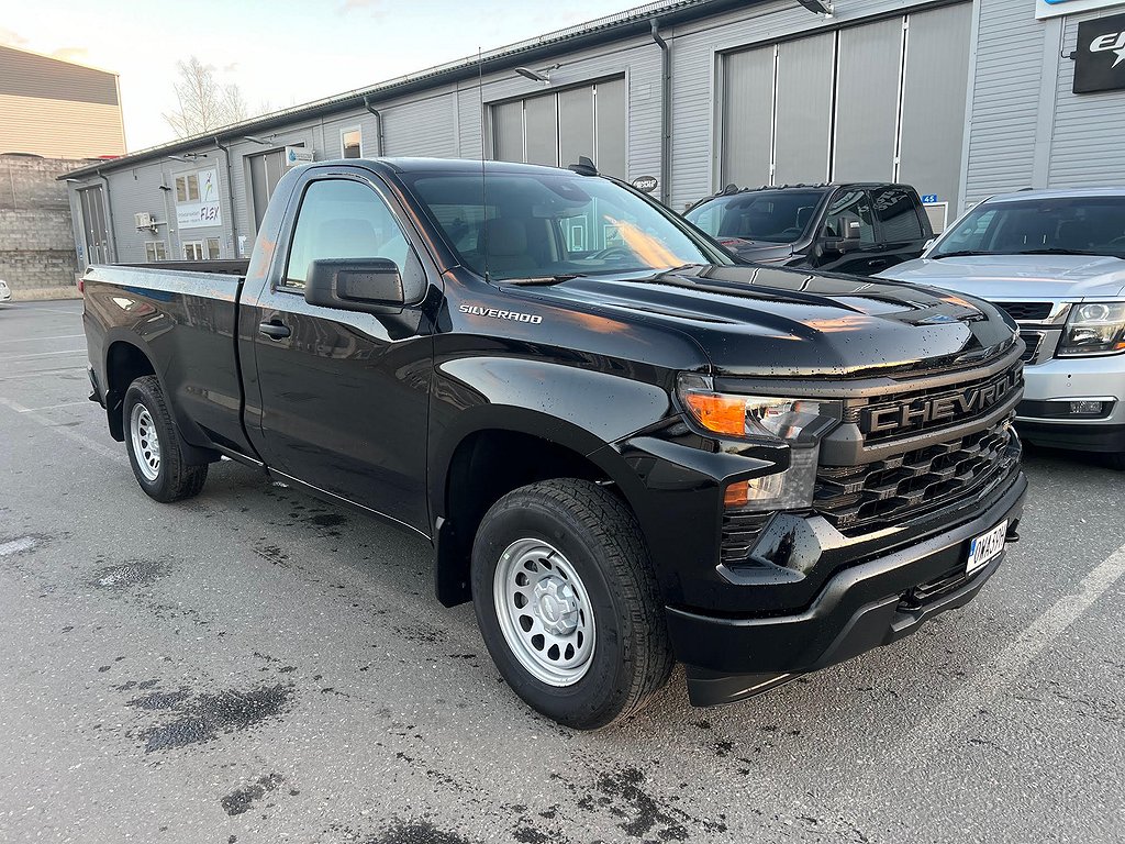 Chevrolet Silverado kort hytt  V8 5,3 E85, 4wd,Lång flak