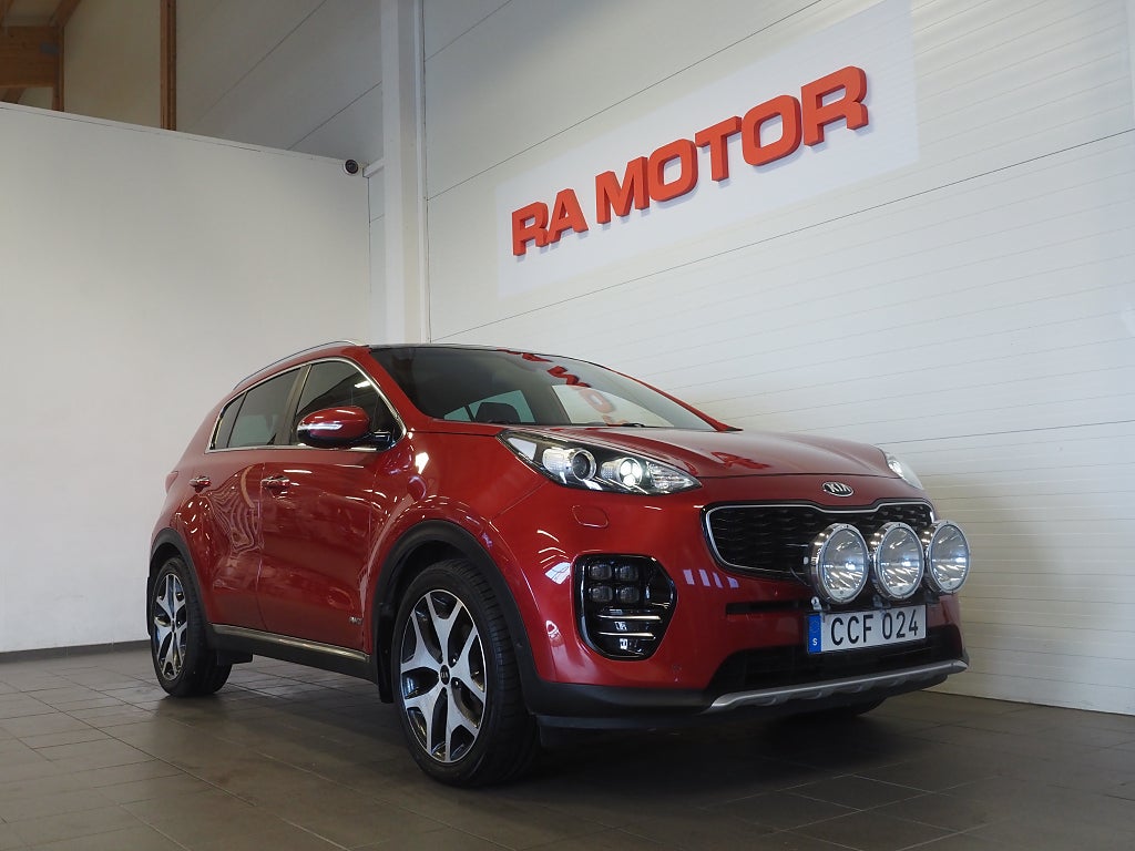Kia Sportage 2.0 CRDi AWD 185hk GT-Line Pano Drag Kamera Navi 2016