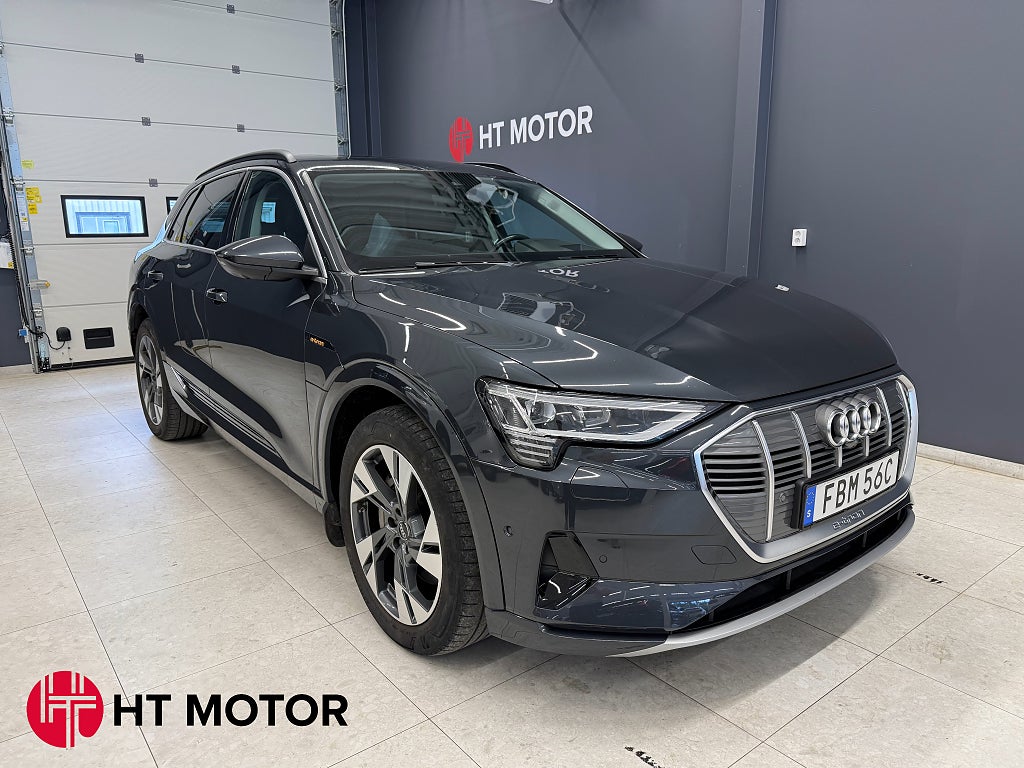 Audi E-Tron 55 quattro 408hk/B&O/360-kam/Drag/Panorama/adaptiv-Fart