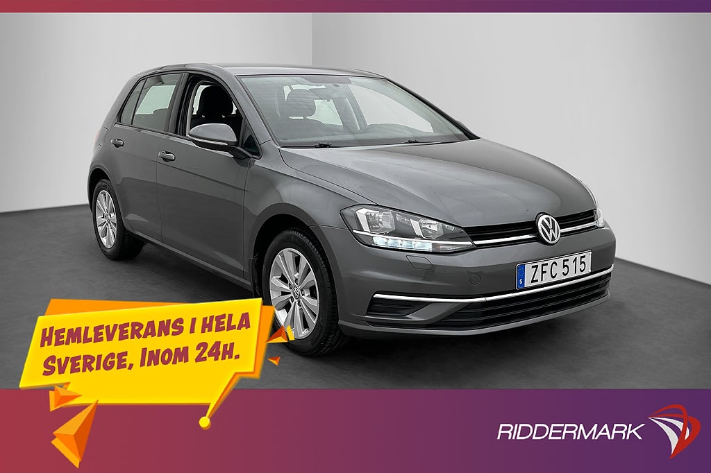 Volkswagen Golf 1.0 TSI 110hk CarPlay Adaptiv fart Låg-Skatt