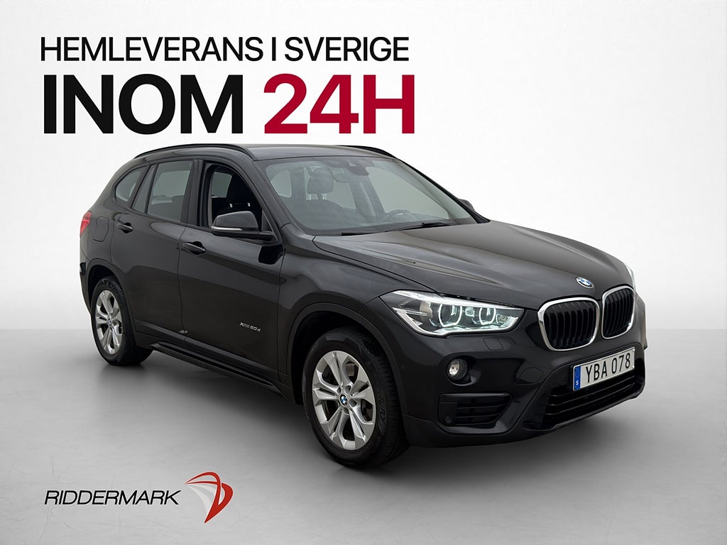 BMW X1 xDrive20d 190hk Sport Line HuD Navi Kamera Drag