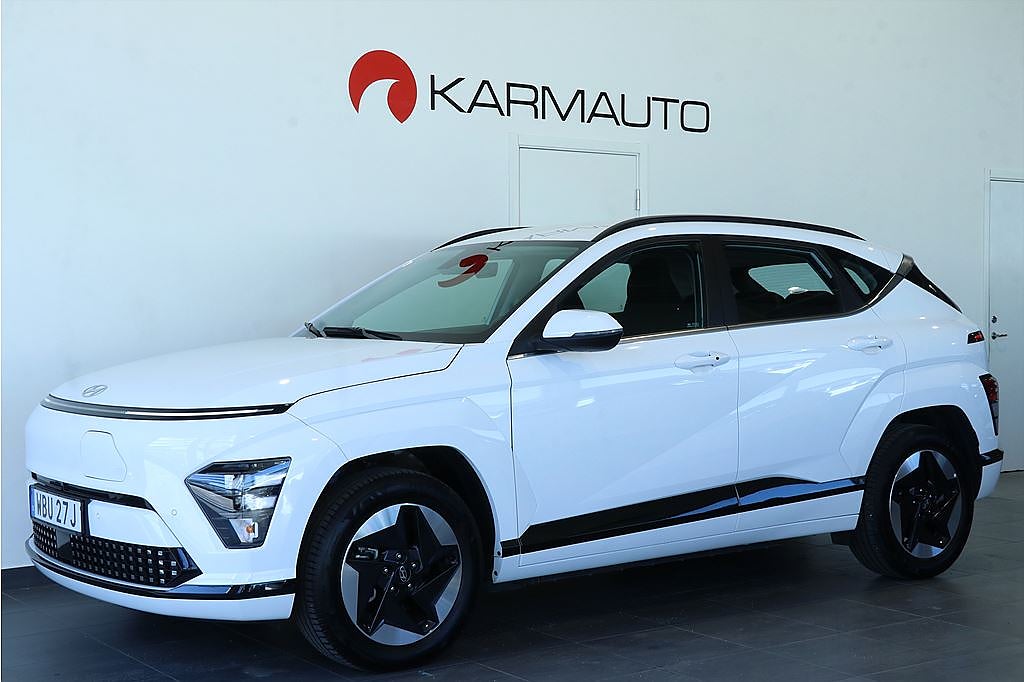 Hyundai Kona Electric Essential Long Range 65,4kWh 218hk B kamera Navi CarPla