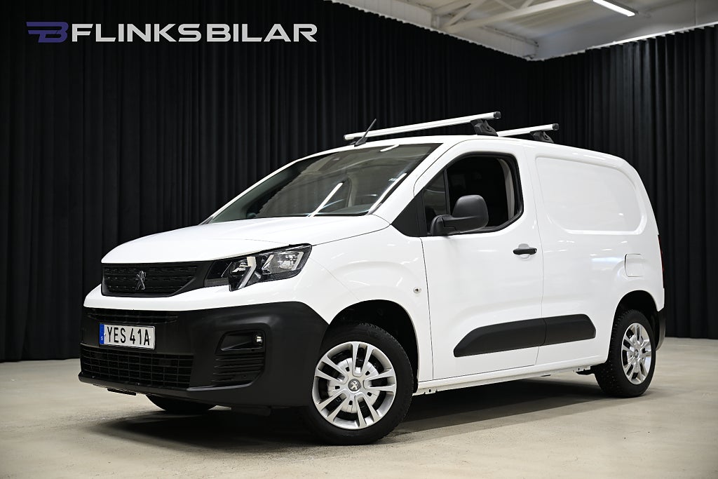 Peugeot Partner 130HK L2 Automat|Drag|Värmare|Backkamera|EnÄgare|Moms