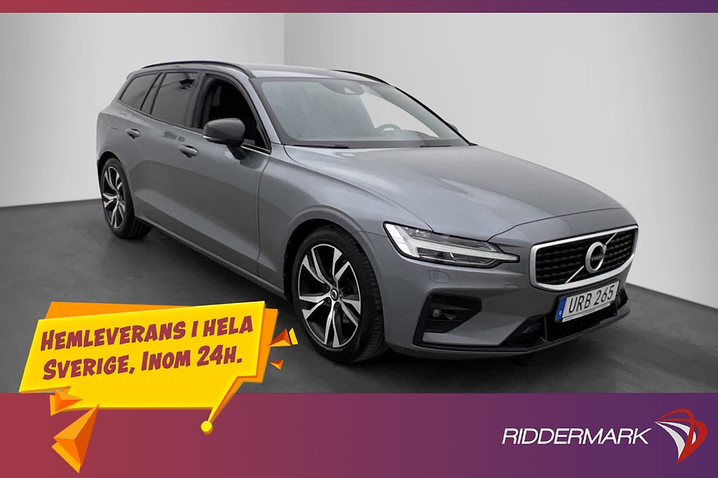 Volvo V60 D3 150hk R Design VOC Värmare Kamera Navi Skinn