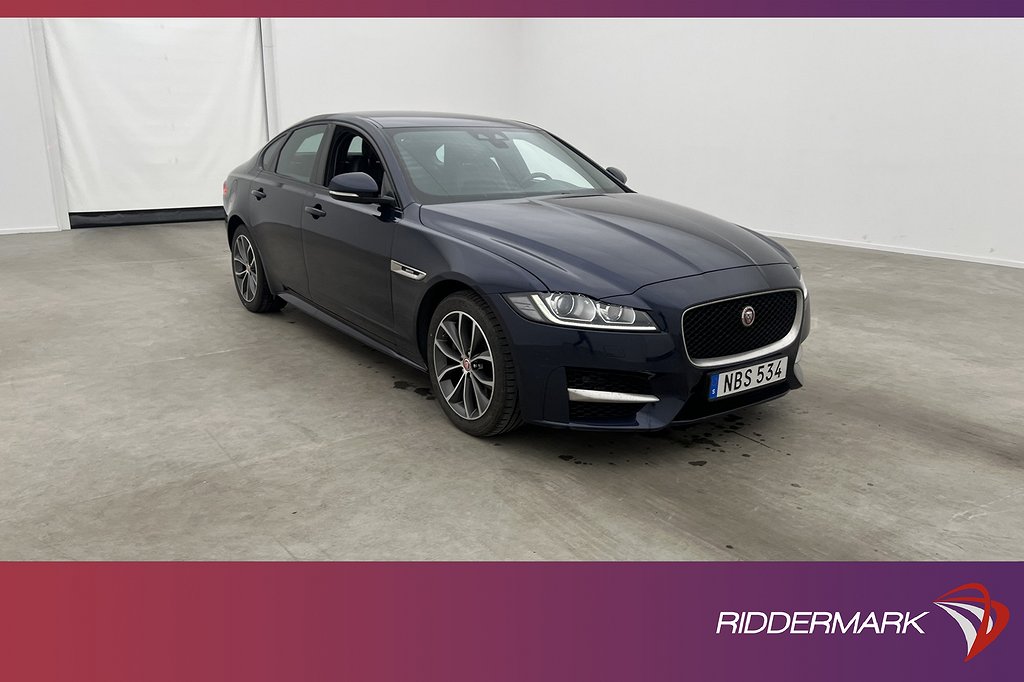 Jaguar XF 20d 180hk R-Sport Värmare Navi Kamera Välservad